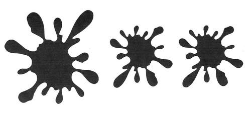 Farbkleckser autoaufkleber - farbkleckser,,