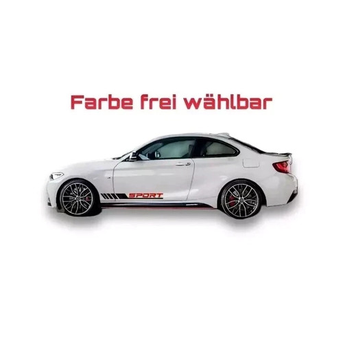 Sport seitenstreifen auto - sport,