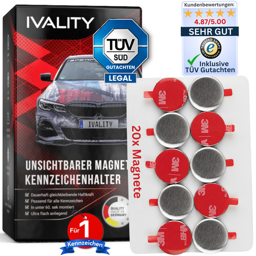 Magnet kennzeichenhalter - magnet,