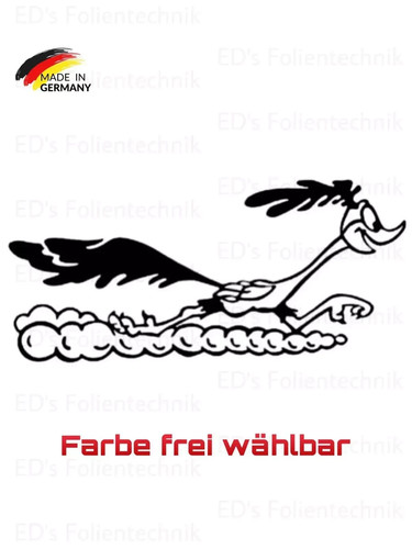 Road runner auto aufkleber - road,