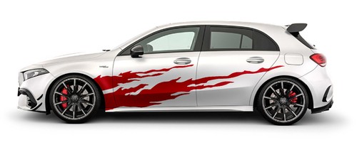 Seitenaufkleber set tuning - seitenaufkleber,