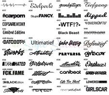 Frontscheibenaufkleber 50cm