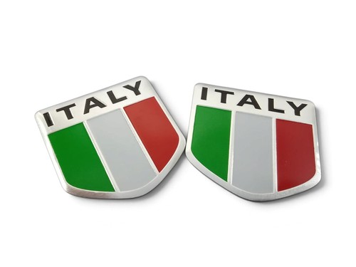 Italien kfz aluminium - 2x,