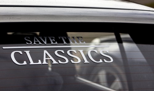 Save the classics aufkleber - the,