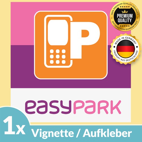 Easy park aufkleber - easy,