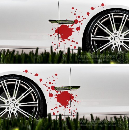 Splash blut flecken - flecken, 50cm