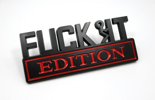 Fuck edition metall - edition,