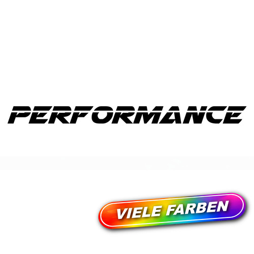 Performance aufkleber - 2x,