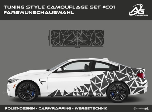 Camouflage aufkleber set camo - camouflage,