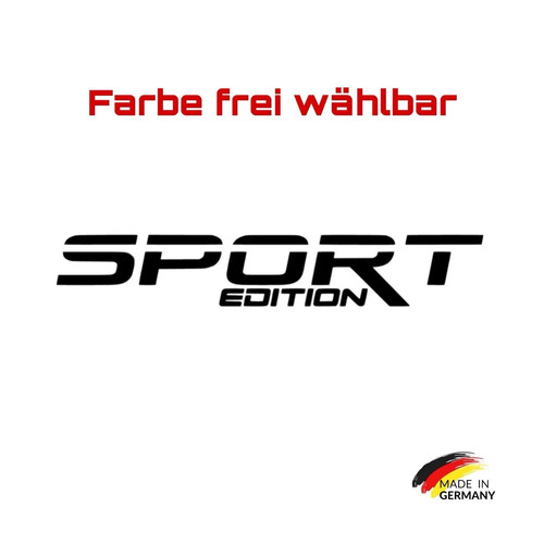 Sport edition auto aufkleber - sport,