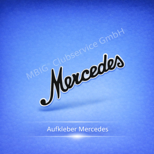 Mercedes sticker - mercedes,