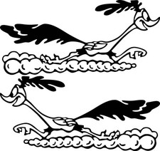 Road Runner Auto Aufkleber 2