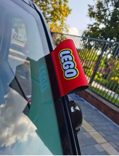 Auto aufkleber lego waschmarke - auto,
